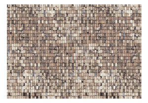 Fotobehang - Brick mosaic