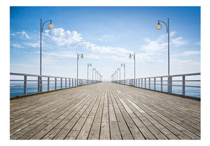 Fotobehang - On the pier