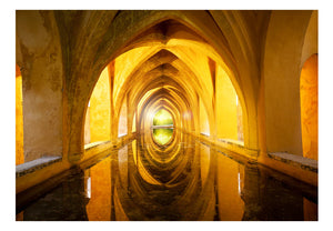 Fotobehang - The Golden Corridor