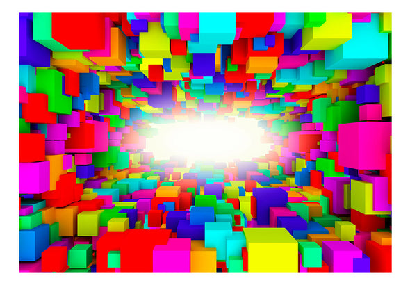 Fotobehang - Light In Color Geometry