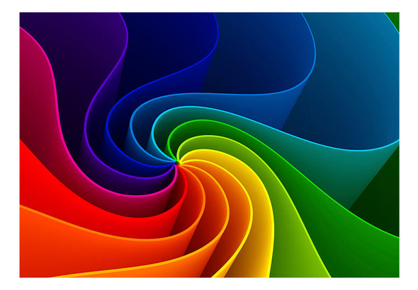Fotobehang - Colorful Pinwheel