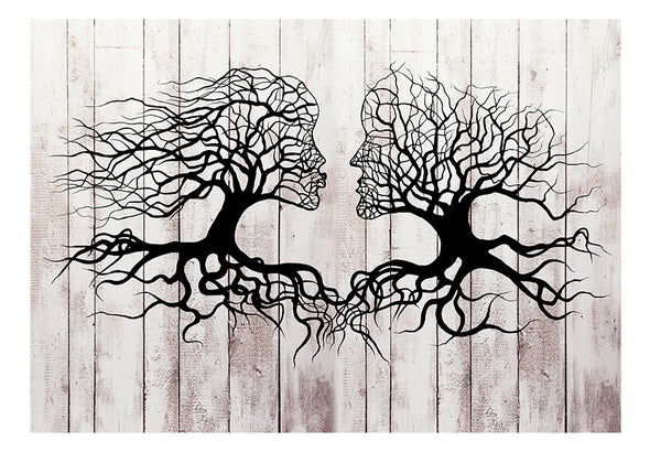 Fotobehang - A Kiss of a Trees