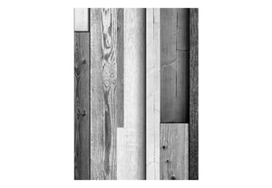 Fotobehang - Gray wood