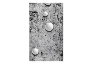 Fotobehang - Pearls on Concrete