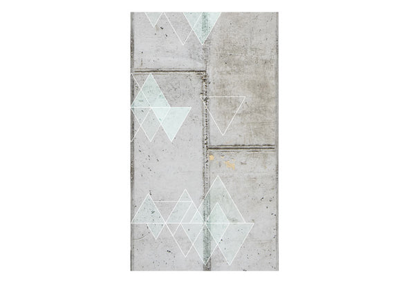 Fotobehang - Concrete and Triangles