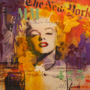Plexiglas schilderij Marilyn III