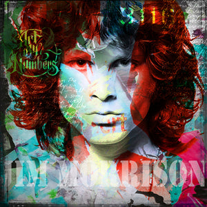 Plexiglas schilderij Jim Morrison