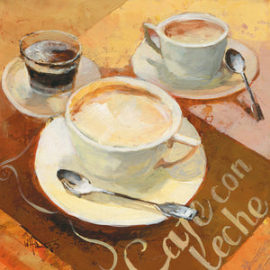 Plexiglas schilderij Café Grande II