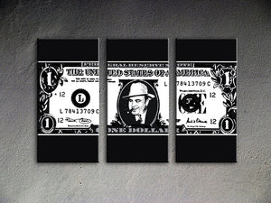 Popart schilderij Al Capone