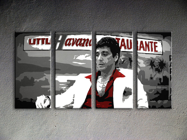 Popart schilderij Havana - Al Pacino