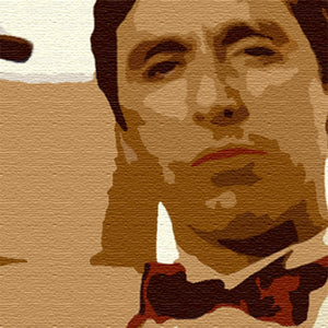 Popart schilderij Al Pacino 1 delig