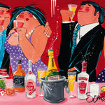 Dikke dames schilderij Something Amazing (Giclée)