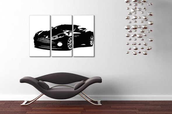 Popart schilderij Aston Martin 2