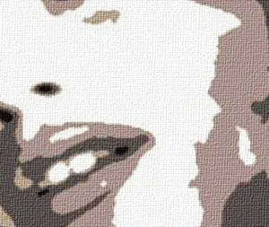 Popart schilderij Brigitte Bardot