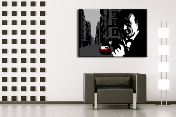 Popart schilderij James Bond 4