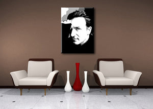 Popart schilderij Bono – U2