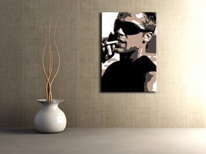 Popart schilderij Brad Pitt