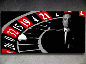 Popart schilderij Casino 2