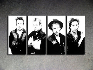 Popart schilderij Clash