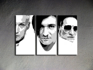 Popart schilderij Die Ärzte 3 delig