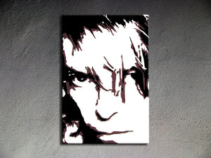 Popart schilderij David Bowie