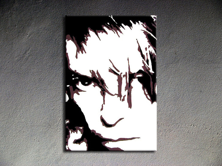 Popart schilderij David Bowie