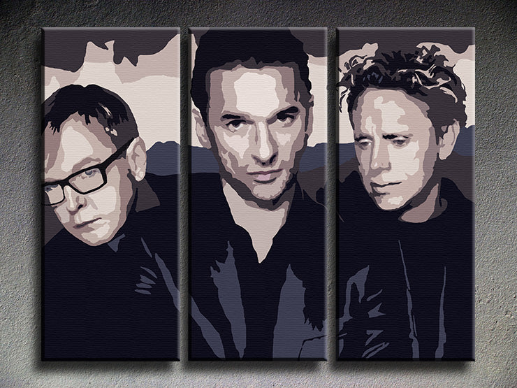 Popart schilderij Depeche Mode 4
