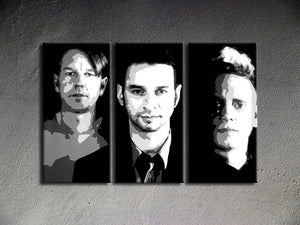 Popart schilderij Depeche Mode 1