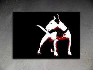 Popart schilderij Dog