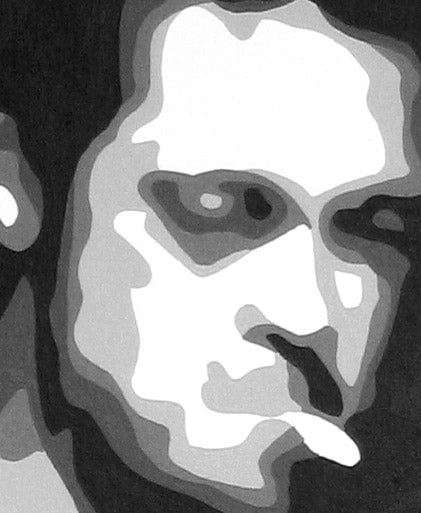 Popart schilderij Fight Club 1