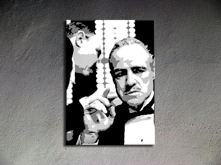 Popart schilderij Godfather 2