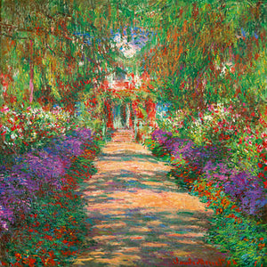 Plexiglas schilderij Garten in Giverny