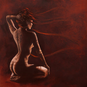 Plexiglas schilderij Henna II