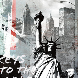 Plexiglas schilderij Statue of Liberty