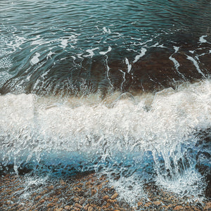Aluminium schilderij Foot Wave