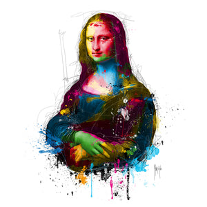 Plexiglas schilderij Da Vinci Pop