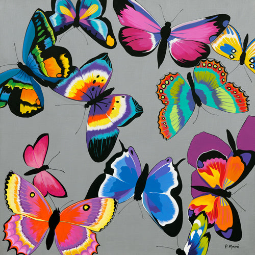 Plexiglas schilderij Papillons
