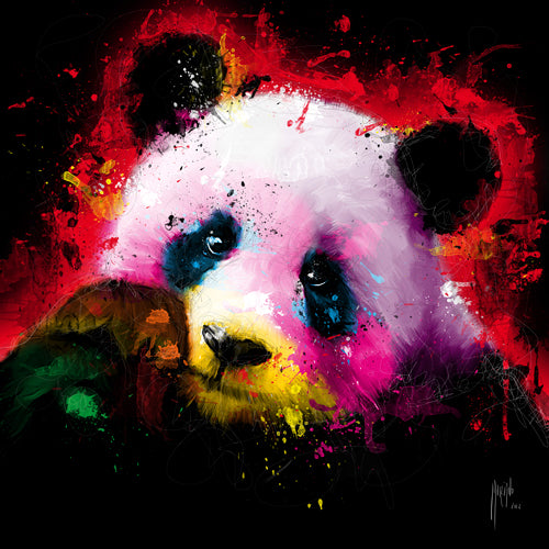 Plexiglas schilderij Panda Pop