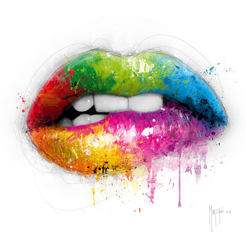 Plexiglas schilderij Lipstick