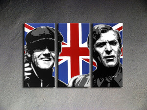 Popart schilderij Italian Job