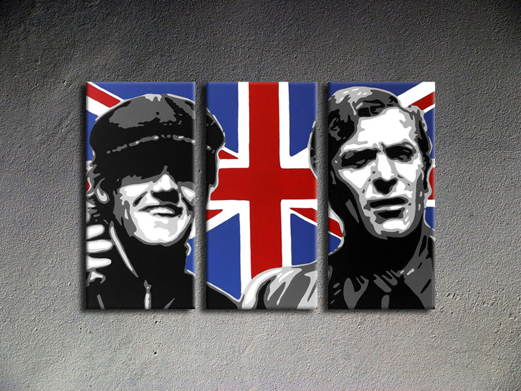 Popart schilderij Italian Job