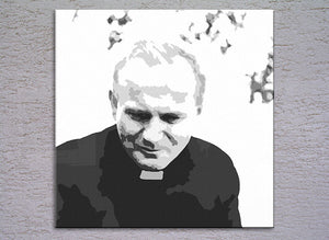 Popart schilderij Pope John Paul II. 1