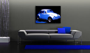 Popart schilderij Volkswagen Beetle