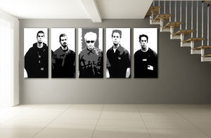 Popart schilderij Linkin Park 5 delig