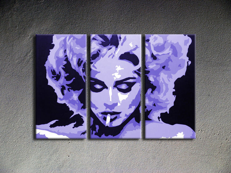 Popart schilderij Madonna