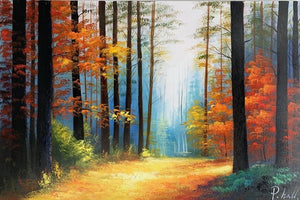 Olieverf schilderij Spring 120x80