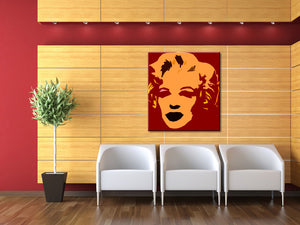 Popart schilderij Marilyn Monroe