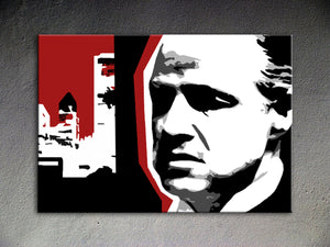 Popart schilderij Marlon Brando 2