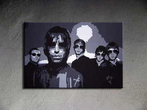 Popart schilderij Oasis