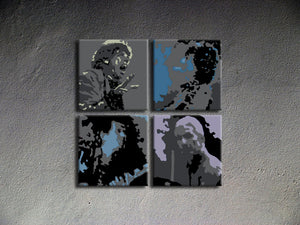 Popart schilderij Rolling Stones